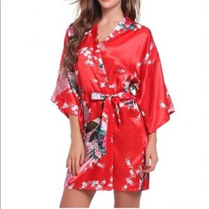 Red Kimono- short